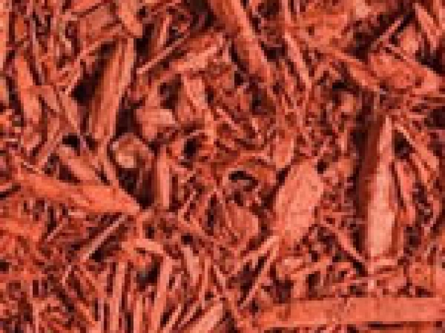 Red Dyed Mulch