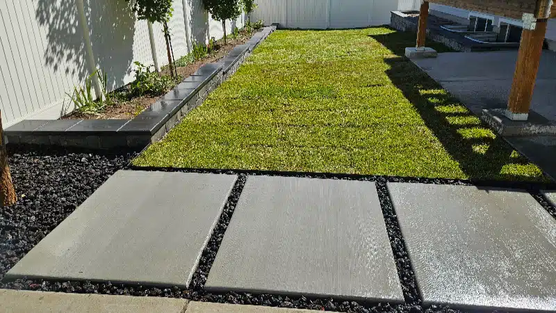 backyard landscaping after1